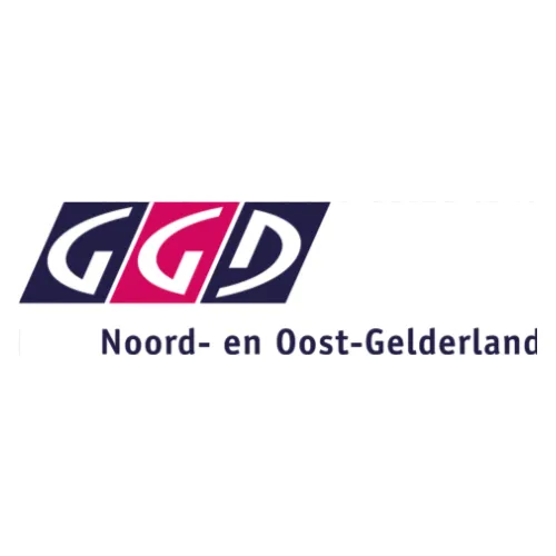 Logo van GGD Noord- en Oost-Gelderland